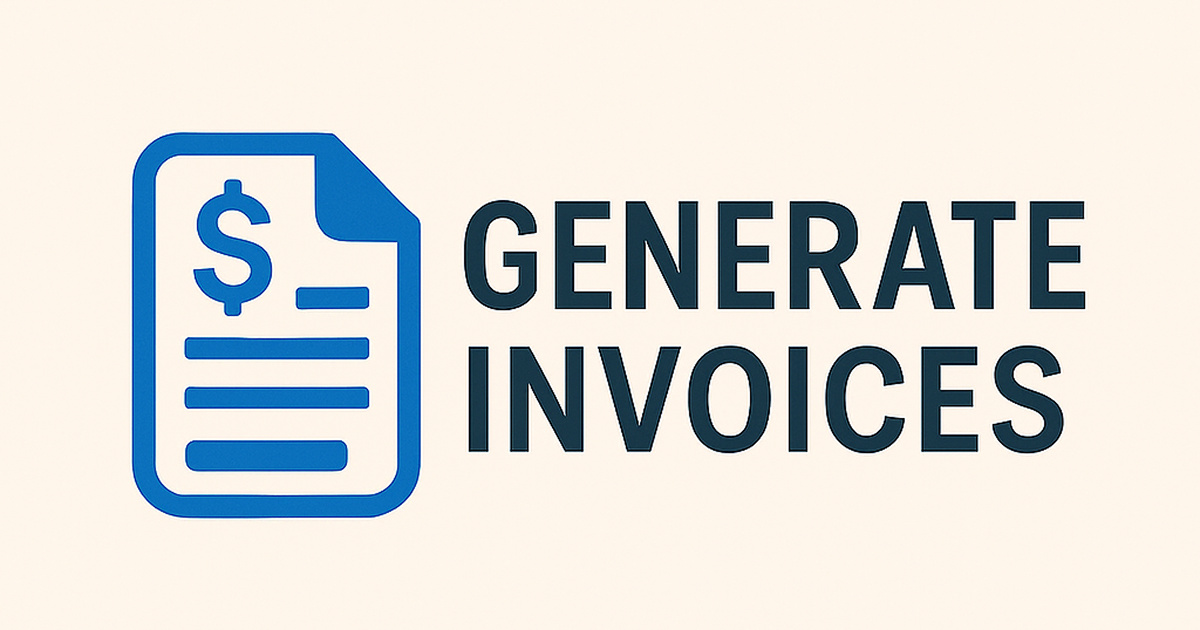 Invoice Creator